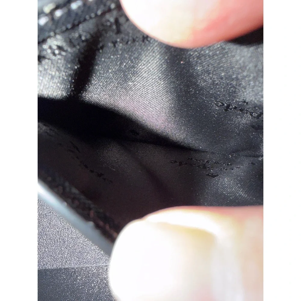 Kate Spade Card Holder‎ Women OS Black Kenzie Saffiano Leather Slim Wallet
